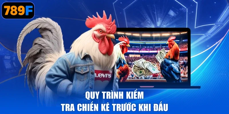 Quy trình kiểm tra chiến kê trước khi đấu